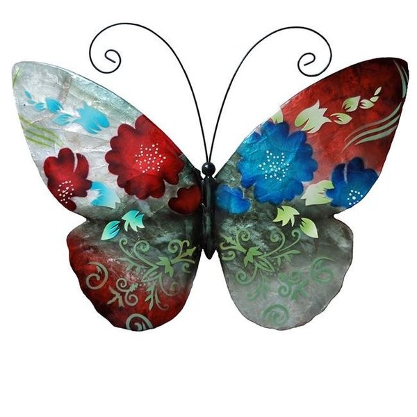 Eangee Home Design Eangee Home Design m2036 Butterfly Spring Flowers Wall Decor m2036